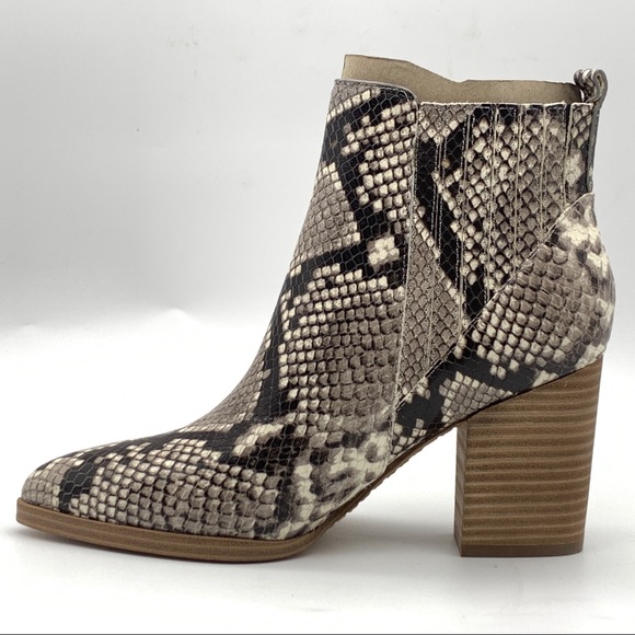 Marc Fisher LTD Alva Pointy Toe Snake Printe Women's Bootie - Picture 5 of 15